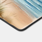 Pastel Coastal Dunes Watercolor デスクマット (コーナー)