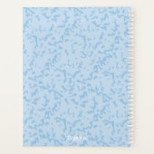 Pastel Color Marble Pattern Speckled Yearly プランナー手帳 (裏面)