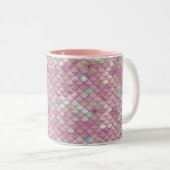 Pastel color mermaid Mug ツートーンマグカップ (正面右)