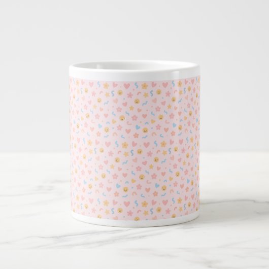 Pastel color mug ジャンボコーヒーマグカップ (正面)