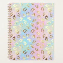 Pastel Colors Leopard Skin Bandana