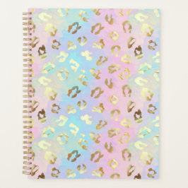 Pastel Colors Leopard Skin Bandana プランナー手帳