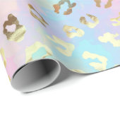 Pastel Colors Leopard Skin Bandana ラッピングペーパー (ロールコーナー)