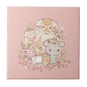 Pastel Companions in Bloom タイル (正面)