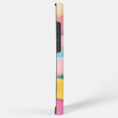 Pastel Confetti Stripes Samsung Galaxyケース (右側面)