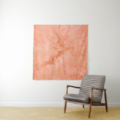 PASTEL CORAL ABSTRACT ILLUSTRATION タペストリー (インサイチュ)
