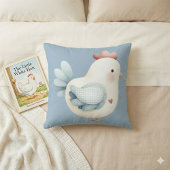 Pastel Cottagecore Chicken クッション