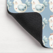 Pastel Cottagecore Chicken マウスパッド (コーナー)