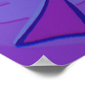 Pastel Creepy Cute Mask Girl Poster ポスター (角)