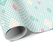Pastel Crystal Star Pattern ラッピングペーパー (ロールコーナー)