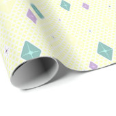 Pastel Crystal Star Pattern ラッピングペーパー (ロールコーナー)