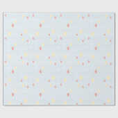Pastel Crystal Star Pattern Wrapping Paper ラッピングペーパー (フラット)