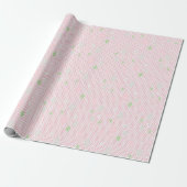 Pastel Crystal Star Pattern Wrapping Paper ラッピングペーパー (アンロールド)