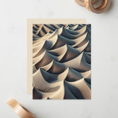 Pastel Currents ノートカード (正面/裏面インサイチュ)