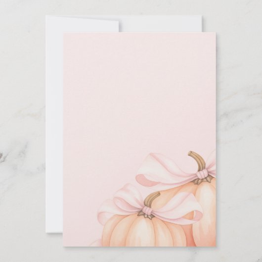 Pastel Cute Bunny Digital Art | Positive Vibes 招待状 (裏面)