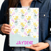 "Pastel Cute Flowers In Vases  プランナー手帳