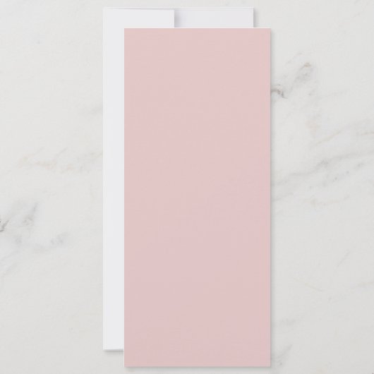 Pastel Dahlia Bloom Art with Hearts Card (裏面)
