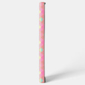 Pastel Diamond Check Phone Case Samsung Galaxyケース (左側面)