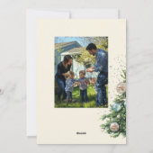 Pastel Disco Ball Ornament Christmas Tree Photo シーズンカード (裏面)