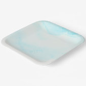 Pastel disposable plates - Party paper plates  ペーパープレート (傾斜あり)