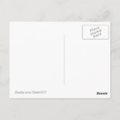 Pastel Dragonfly Thank You Postcard ポストカード (裏面)