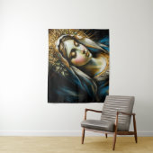 Pastel Drawing Blessed Virgin Mother タペストリー (インサイチュ)