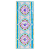 Pastel Dream Boho Geometric Kaleidoscope ワインギフトバッグ (裏面)