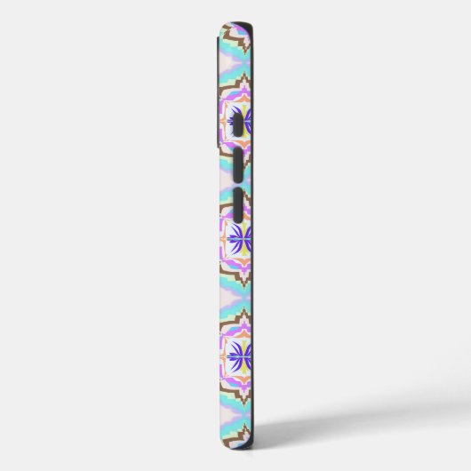 Pastel Dream Boho Geometric Kaleidoscope Case-Mate iPhoneケース (裏面 / 左)