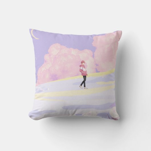 Pastel Dreamscape Walker クッション (正面)