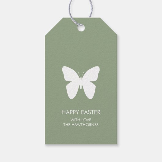 Pastel Easter ギフトタグ (正面)