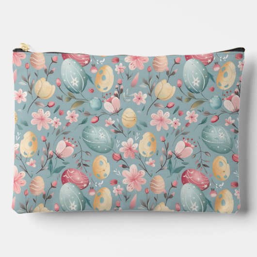 Pastel Easter Blooms Decorative アクセサリーポーチ (正面)