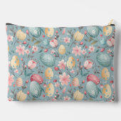 Pastel Easter Blooms Decorative アクセサリーポーチ (裏面)