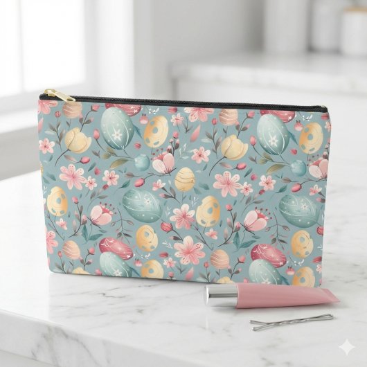 Pastel Easter Blooms Decorative アクセサリーポーチ