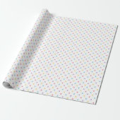 Pastel Easter Egg Lattice Wrapping Paper ラッピングペーパー (アンロールド)