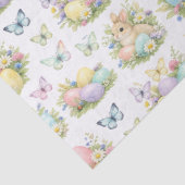Pastel Easter Eggs & Bunnies Flowers & Butterflies 薄葉紙 (詳細)