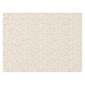 Pastel Easter Eggs & Carrots Watercolor Pattern  テーブルクロス (正面(横))