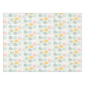 Pastel Easter Eggs Floral Pattern - Cute Spring  テーブルクロス (正面(横))