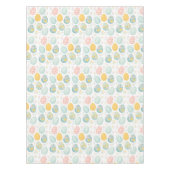 Pastel Easter Eggs Floral Pattern - Cute Spring  テーブルクロス (正面)