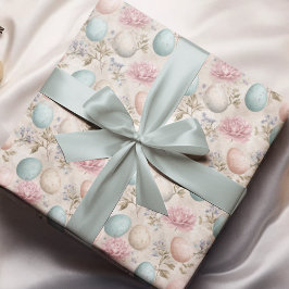 Pastel Easter Eggs Wrapping Paper ラッピングペーパー