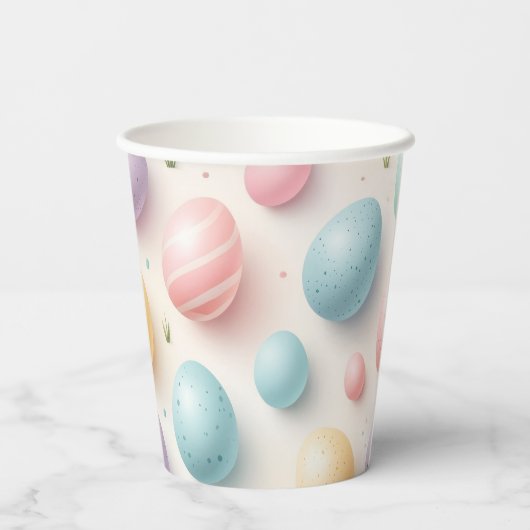 Pastel Egg Paper Party Cups 紙コップ (裏面)