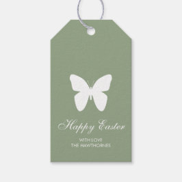 Pastel Elegant Easter ギフトタグ