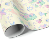 Pastel Empowerment Gift Wrap – Awareness Ribbon ラッピングペーパー (ロールコーナー)