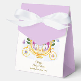 Pastel Fairytale Princess Carriage Baby Shower フェイバーボックス