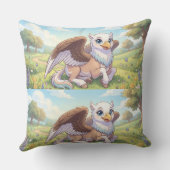 Pastel Fantasy Throw Pillow – Dreaming  クッション (裏面)