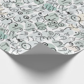 pastel feminist breast ラッピングペーパー (角)