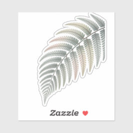 Pastel fern leaf* シール
