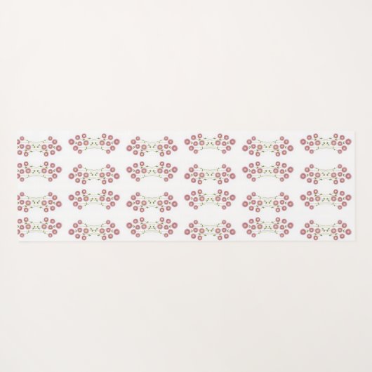 Pastel Floral ヨガマット (裏面(横))