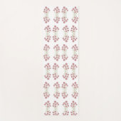 Pastel Floral  ヨガマット (正面)