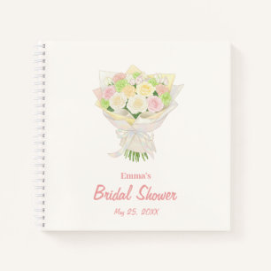 Pastel Floral Bridal Shower – Japanese-Asian ノートブック