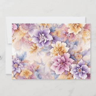 Pastel Floral Card Pack x 10 シーズンカード
